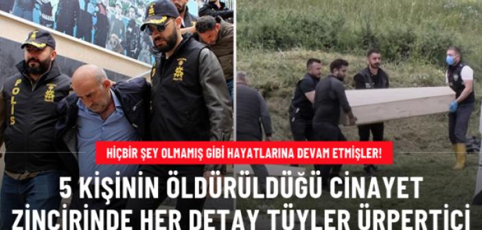 Seri katiller hiçbir şey olmamış gibi hayatlarına devam etmişler