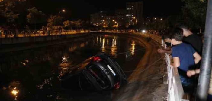 Adana’da otomobil sulama kanalına düştü: 1 ölü, 1 yaralı