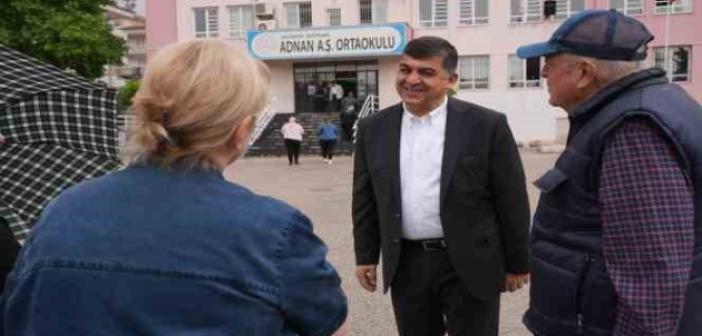 Başkan Fadıloğlu, oyunu kullandı
