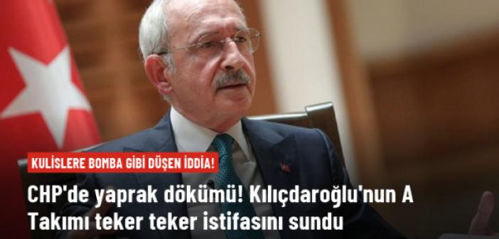 CHP'nin MYK üyeleri Kılıçdaroğlu'na istifasını sundu