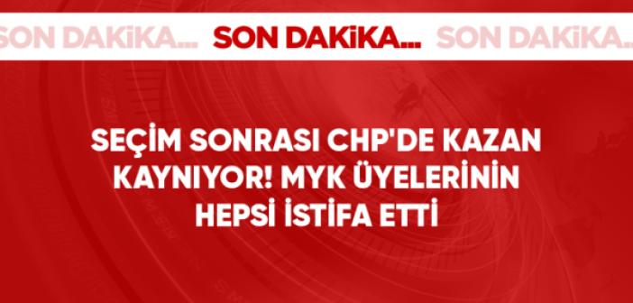 Son Dakika! CHP Kaynıyor! Merkez Yönetim Kurulu'nun tüm üyeleri istifa etti