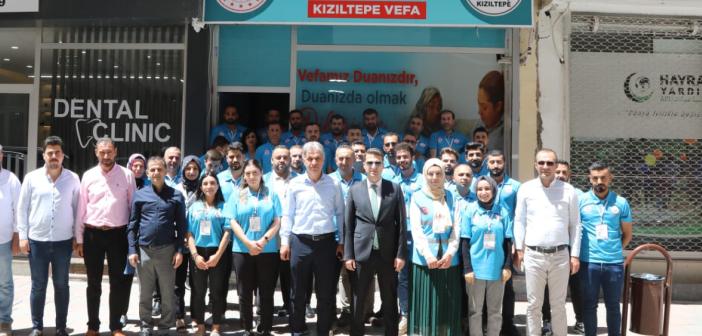 Kızıltepe Vefa Projesi’nin açılışı yapıldı