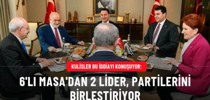 Kulisleri sallayan iddia: DEVA Partisi ve Gelecek Partisi birleşiyor, Davutoğlu onursal başkan olacak