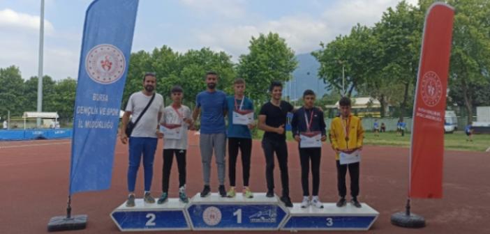 Mardinli Sporcu Atletizmde Türkiye 2. oldu