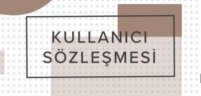 Kullanıcı sözleşmesi örneği | PDF word formatında