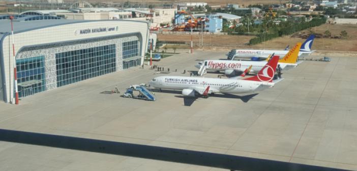 Mardin Havalimanı Mayıs ayında 62 bin 141 yolcuya hizmet verdi