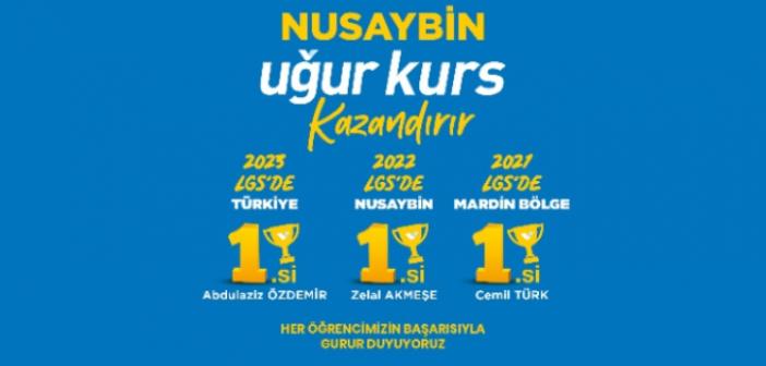 Nusaybin Uğur Kurs’tan LGS’de büyük başarı