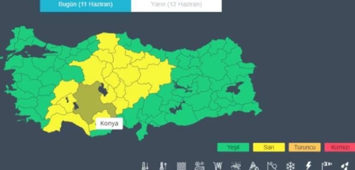 Aman dikkat! Meteoroloji'den 20 kent için 'sarı' kodlu uyarı
