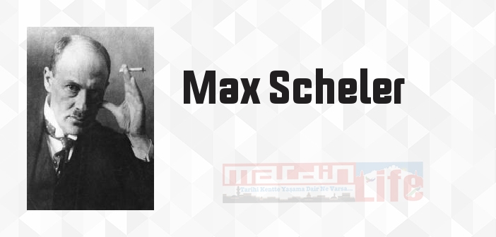 Hınç - Max Scheler Kitap özeti, konusu ve incelemesi