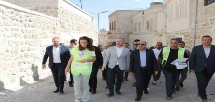 Midyat’ta sokak ve çarşılarda yenileme çalışmaları tamamlandı