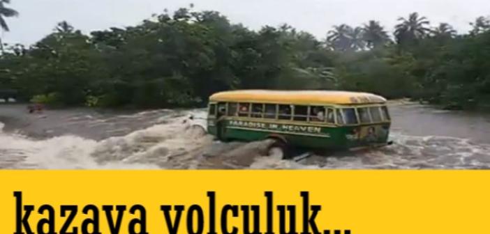 Samoa'da dramatik anlarla dolu bir otobüs azgın nehre dalarak yolcuların ölümüne sebep oldu!