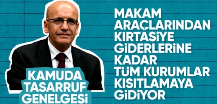 Mehmet Şimşek'ten kamu kurumlarına tasarruf genelgesi