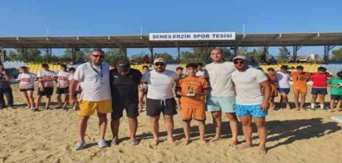 Plaj futbolunda şampiyon Sakin Şehir Seferihisar Spor