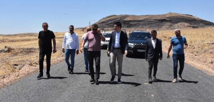 Derik Kaymakamı Çakır, yapılan yatırımları yerinde inceledi