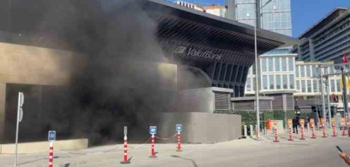 İstanbul Finans Merkezi’nde yangın
