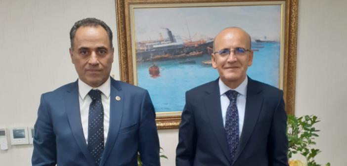 Adak, Şimşek'ten GAP Kanallarının tamamlanması için destek istedi