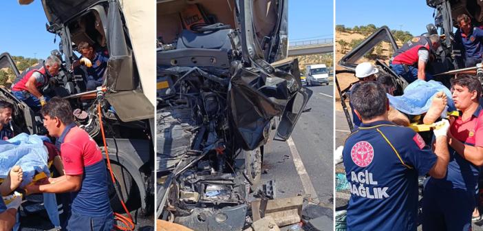 Mardin’de feci kaza: 1 ölü, 2 yaralı