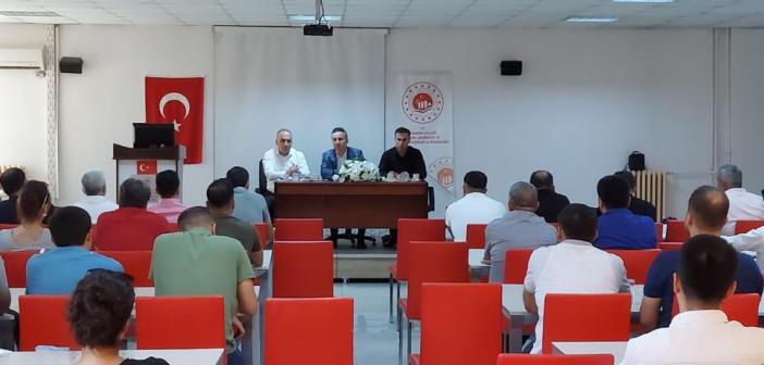 Mardin’de hazır beton üreticileriyle toplantı yapıldı