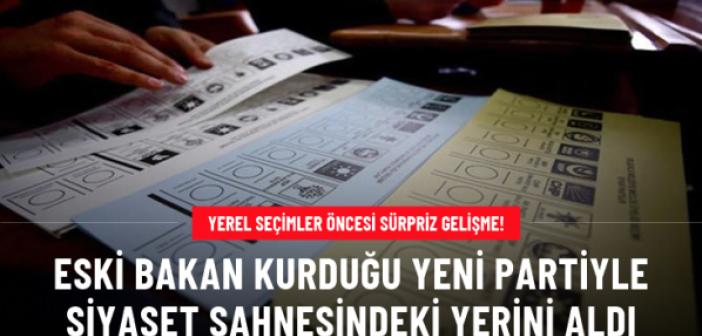 Türk siyasetine yeni bir parti daha katıldı! Eski bakan, ATA Parti'yi kurdu