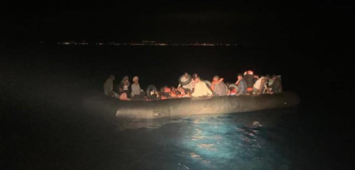 İzmir’de 45 düzensiz göçmen yakalandı