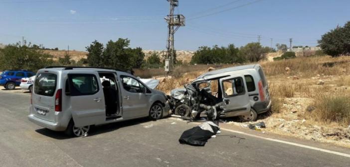 Gaziantep’te feci kaza: 1 ölü, 8 yaralı