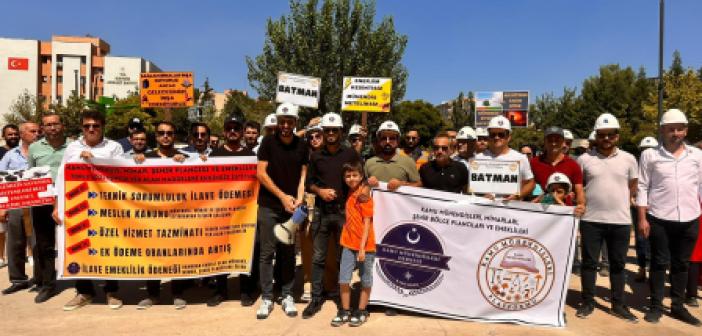 Kamu mühendisleri ücrette adalet istedi