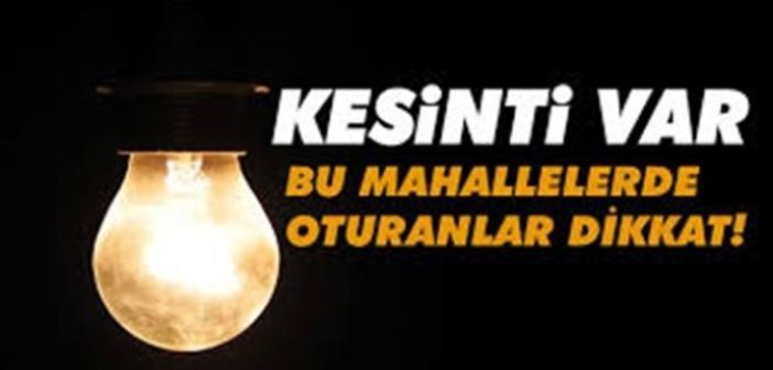 Mardin’de 5 gün boyunca elektrikler kesilecek