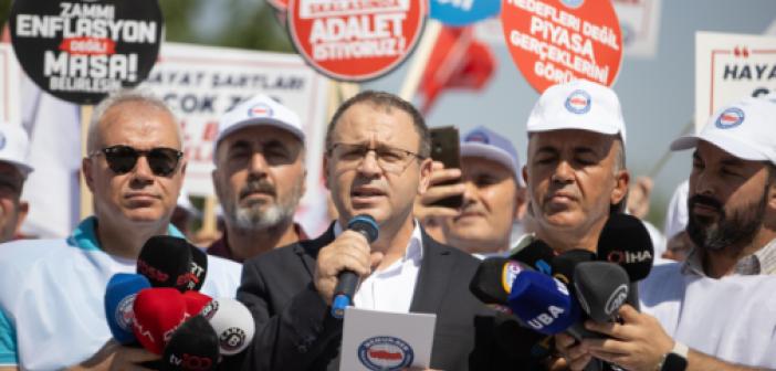 Hükümetin zam teklifini yetersiz bulan Memur-Sen'den protestolar devam ediyor !