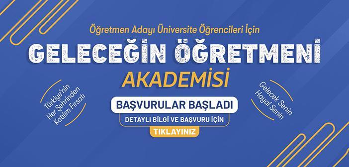 Geleceğin Öğretmeni Akademisi Kayıtları Başladı