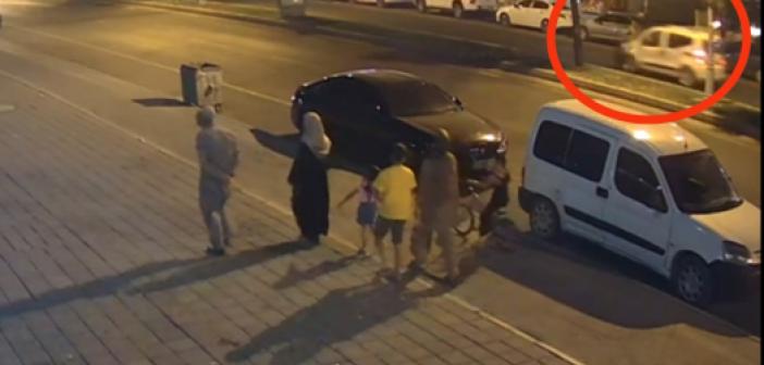 Mardin'de namaza giden yaşlı adama araç çarptı, kaza anı kamerada