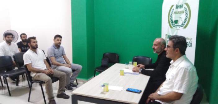 Mardin İHH’da bayrak değişimi