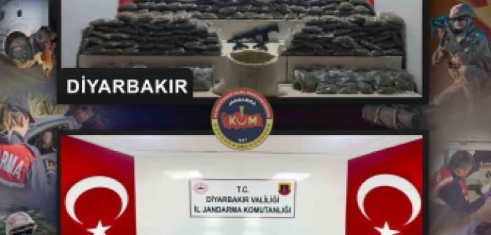 Diyarbakır’da 315 kilo esrar ele geçirildi