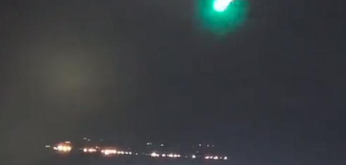 Gece adeta gündüze döndü! Düşen göktaşı Mardin’den de görüldü