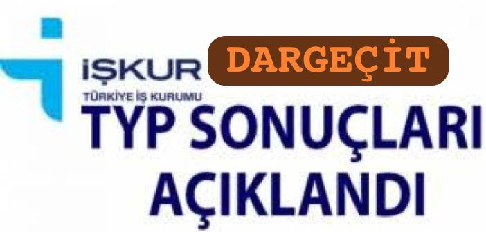Dargeçit İşkur TYP listesi belli oldu! İşte Dargeçit İşkur Listesi
