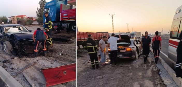 Kızıltepe’de trafik kazası: 4 yaralı
