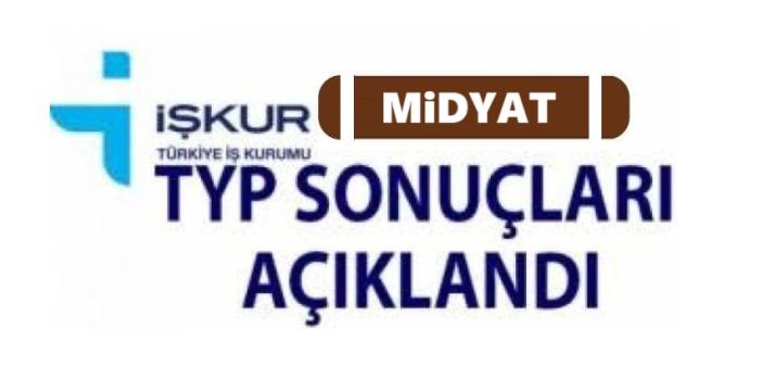 Midyat İşkur TYP listesi belli oldu! İşte MİDYAT İşkur Listesi