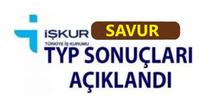 Savur İşkur TYP listesi belli oldu! İşte Savur İşkur Listesi