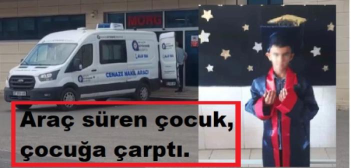 17 yaşındaki çocuğun kullandığı araç, 4 çocuğun arasına daldı ,  ölü var