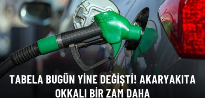 Akaryakıt fiyatları bir kez daha değişti!