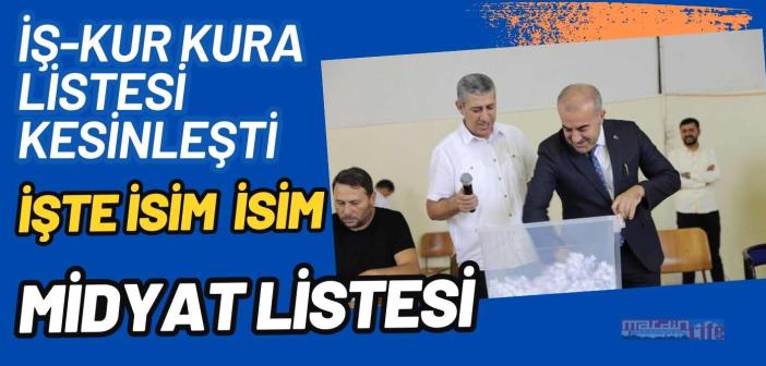 Midyat 2023 TYP kura sonuçları kesinleşti! İşte Midyat asil isim listesi