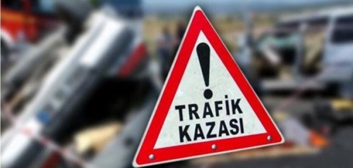 Şehir içi minibüsü kazaya karıştı