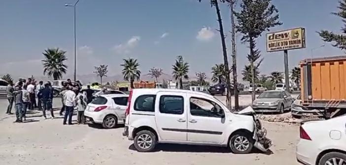 Mardin'de 8 aracın karıştığı Zincirleme Kaza!