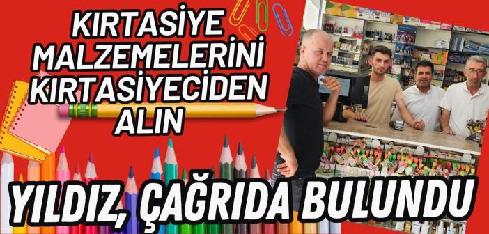 Başkan Yıldız, kırtasiye alışverişi için çağrıda bulundu