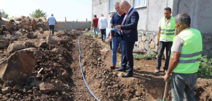 DİSKİ, kırsal mahallelerin içme suyu sorunlarını çözüyor