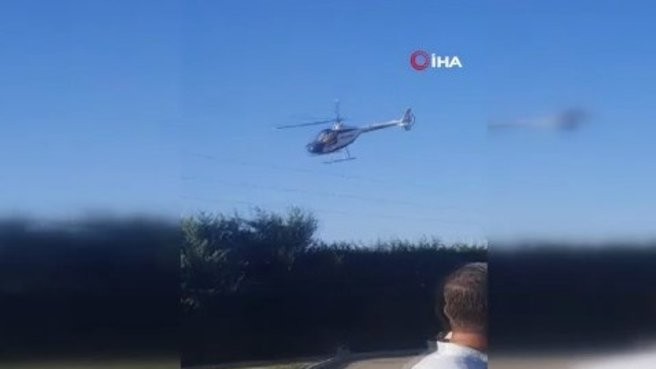 Bir günde ikinci helikopter kazası