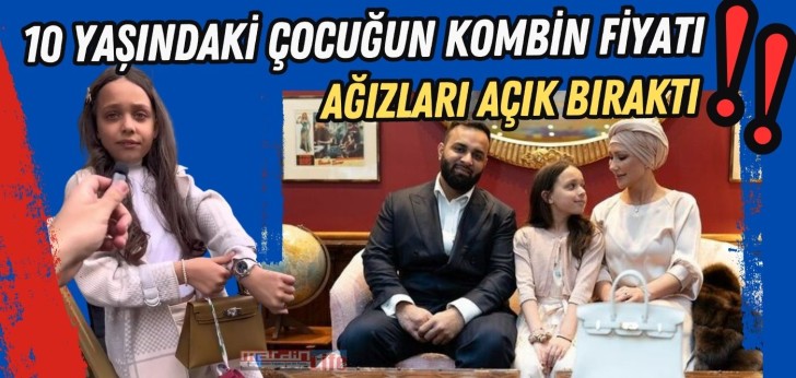 10 yaşındaki TikTok fenomeni 2 milyon TL'lik kombiniyle ağızları açık bıraktı.