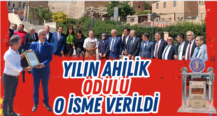 İŞTE Medeniyetlerin başkenti olan Mardin'de yılın ahisi seçilen isim