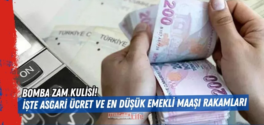 Bomba zam kulisi! Asgari ücret ve en düşük emekli maaşı rakamları