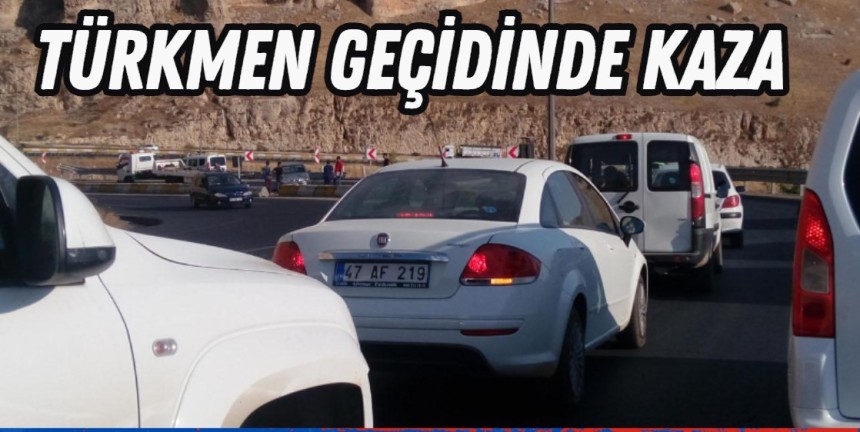 Türkmen Deresi Geçidinde Kaza