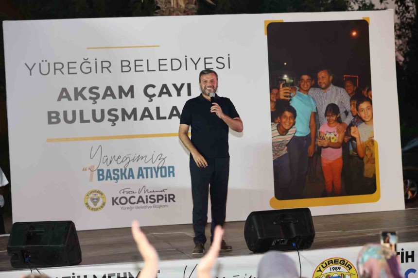 Yavuzlar’da ‘akşam çayı’ muhabbeti